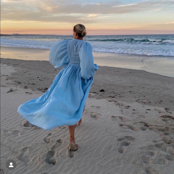 Kinga Csilla 100% linen dress - Picture 4 of 5